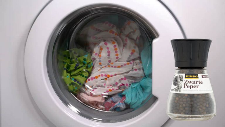 Aus diesem Grund solltest du schwarzen Pfeffer in die Waschmaschine geben