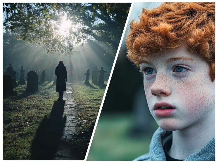 Junge besucht jeden Tag das Grab seiner Mutter - doch die überraschende ...